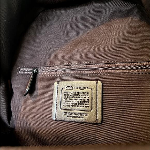 Coach Star Wars Limited Edition Collaboration Medium Leather Signature Backpack - Picture 7 of 11